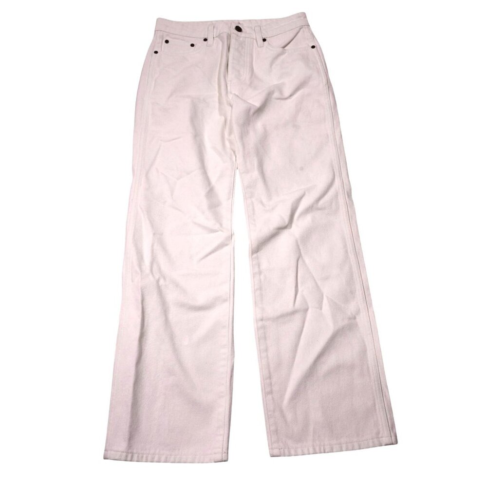 RENGGLI Straight Jeans in Chalk